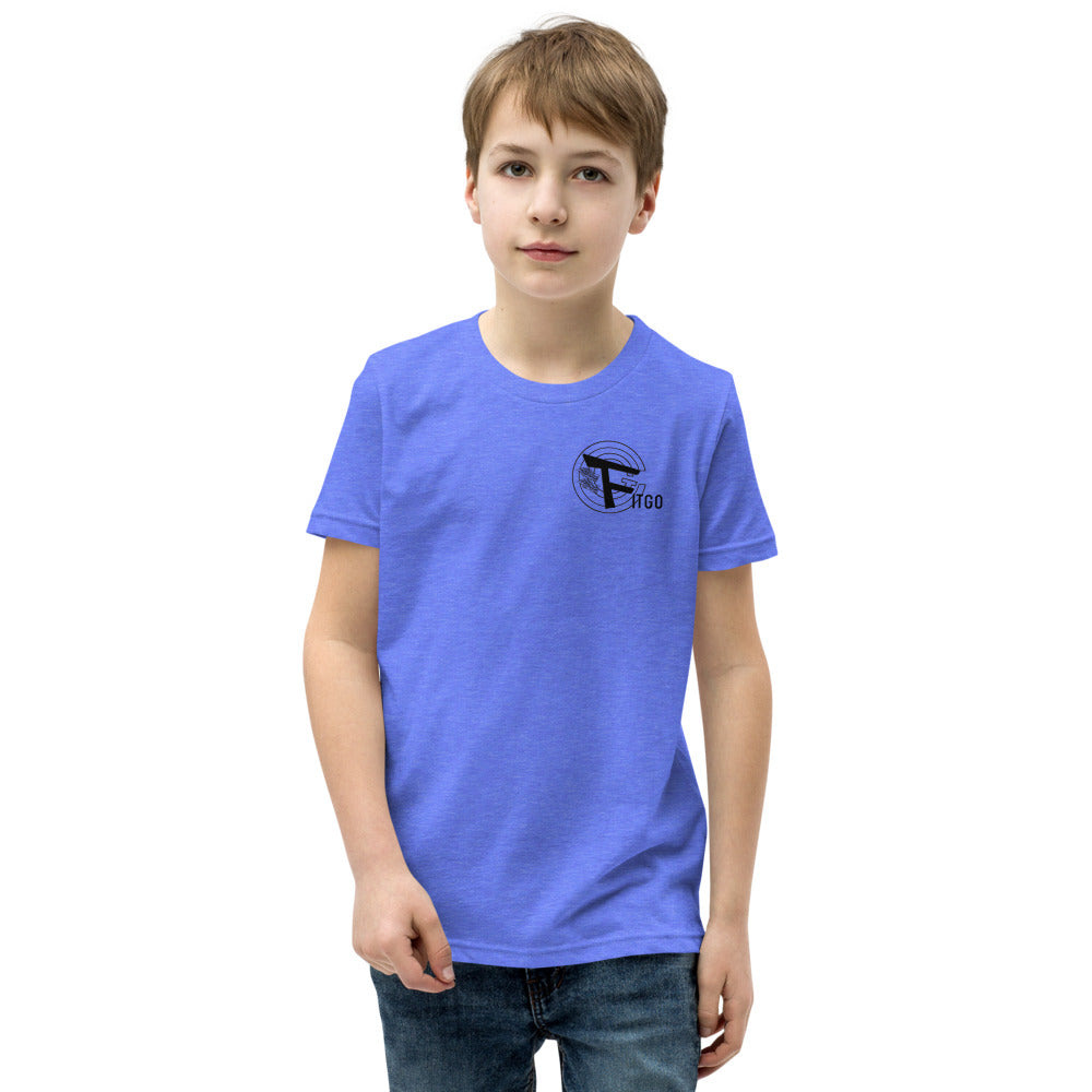 Boy's Fitgo Double Logo T-Shirt