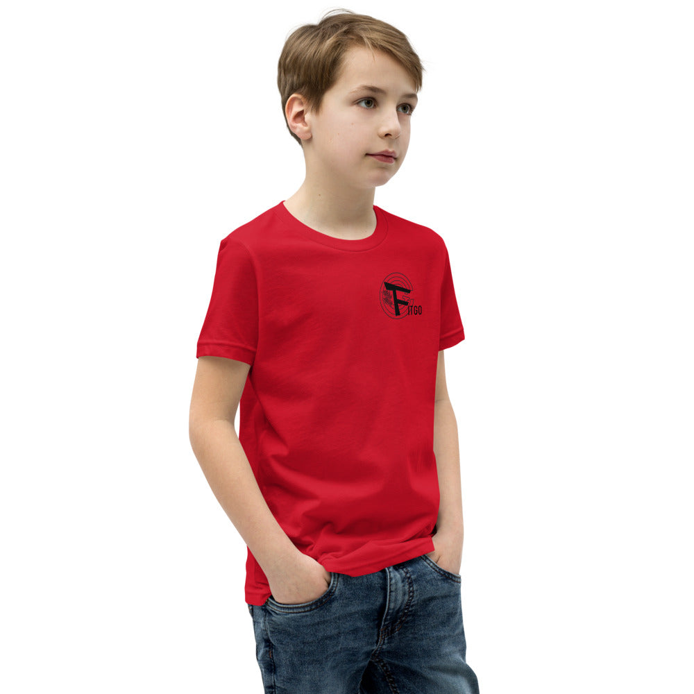 Boy's Fitgo Double Logo T-Shirt