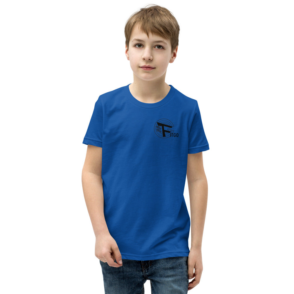 Boy's Fitgo Double Logo T-Shirt